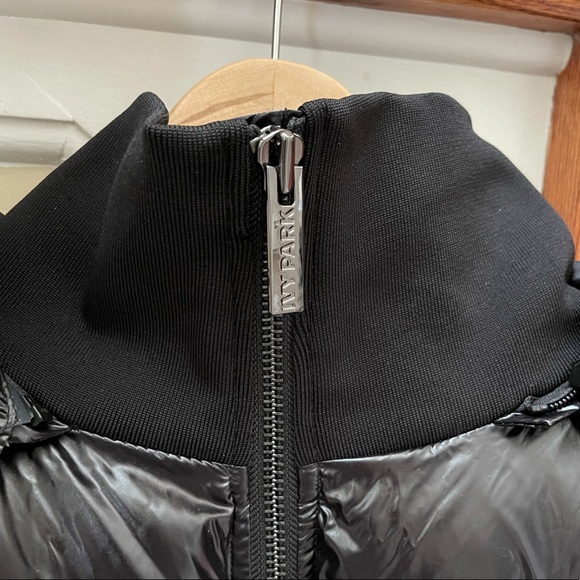 Original IVY PARK - Top Shop Oversized Black Puffer Jacket - Picture 3 of 13